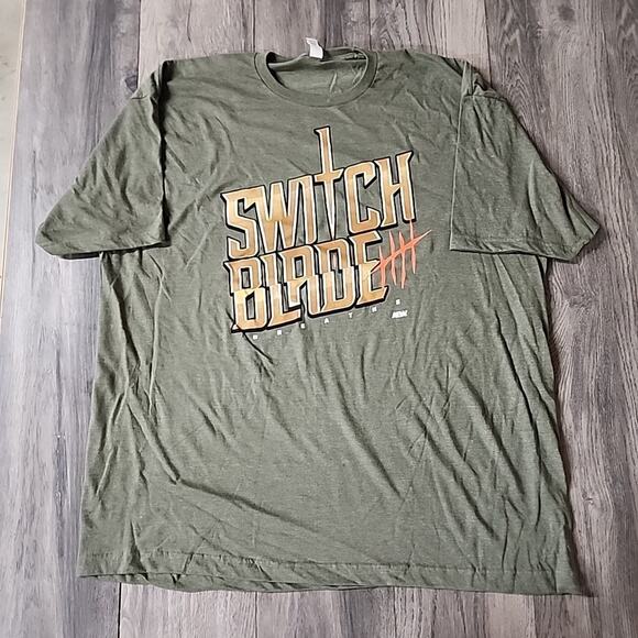 AEW Switchblade Jay White Shirt Size XXXL All Elite Crate Wrestling - Picture 1 of 4